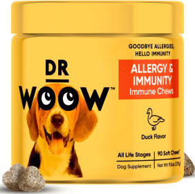 Dog Allergy Support Chews with Immunity Blend | 60 Soft Chews